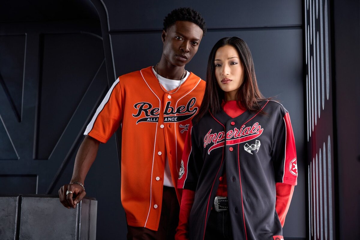 Star Wars Rebel Alliance and Galactic Empire jerseys from Disney Parks Blog