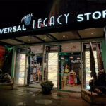 The Universal Legacy Store at Universal CityWalk Orlando featuring retro merchandise from classic Universal attractions