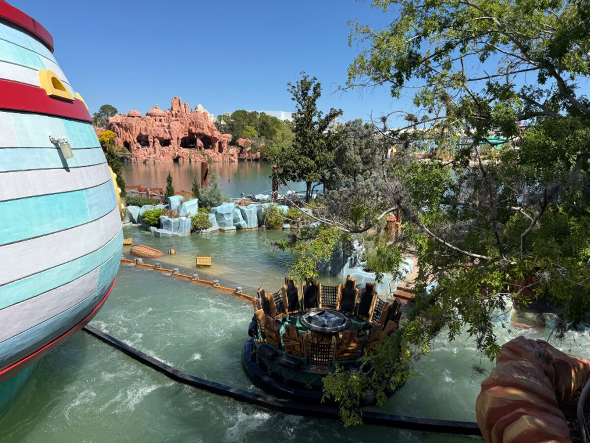 Bird's-eye view from Me Ship, The Olive at Islands of Adventure