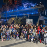 Make-A-Wish families and Marvel characters gather at Avengers Campus for Wishes Assemble.