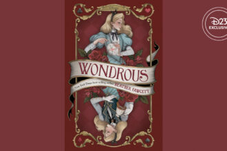 Cover art for Wondrous by Heather Fawcett, revealed by D23