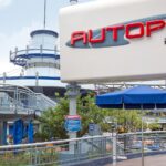 Autopia vehicles at Disneyland Park