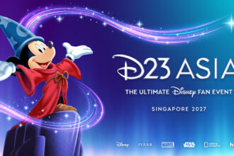 D23 Asia: The Ultimate Disney Fan Event Singapore 2027 announcement artwork