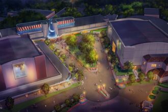 The Magic of Disney Animation concept art for Disney Hollywood Studios