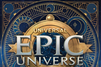 Universal Epic Universe soundtrack release artwork.