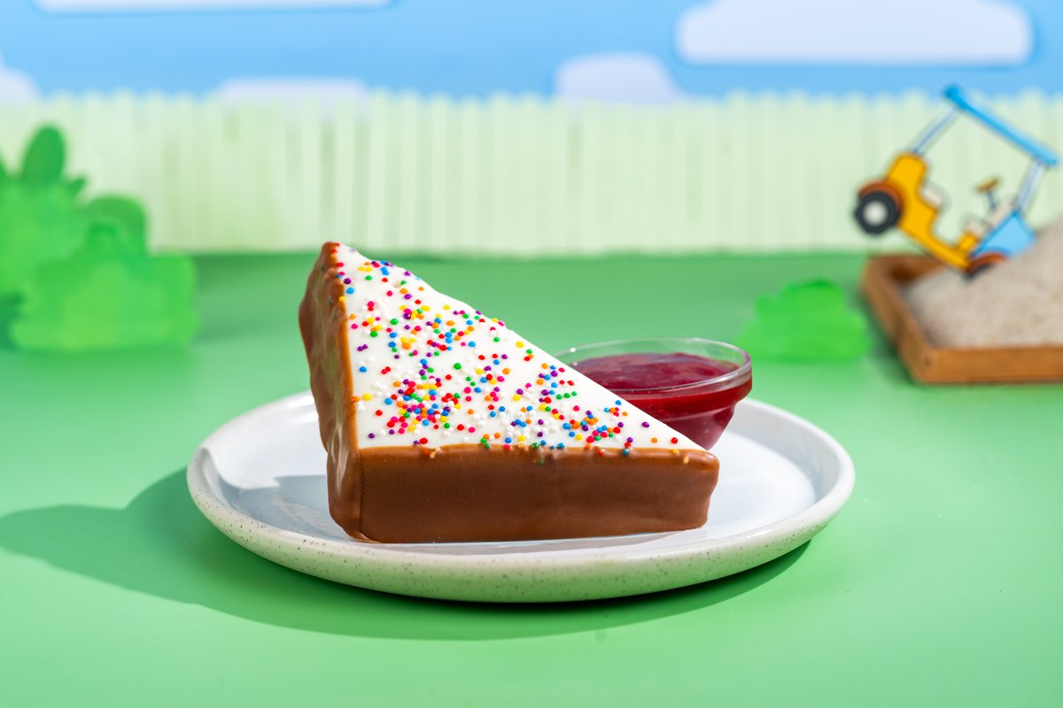 Fairy Bread Cake at Pizzafari for Disney Animal Kingdom