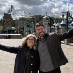 Jennifer Lee and Trent Correy visit World of Frozen at Disneyland Paris