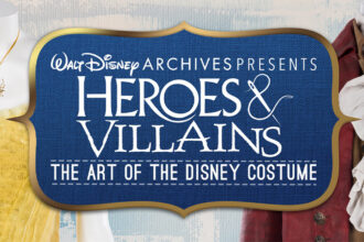 Disney costumes from Heroes & Villains: The Art of the Disney Costume exhibition