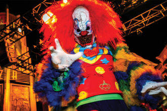 Halloween Horror Nights scare actor at Universal Studios Hollywood