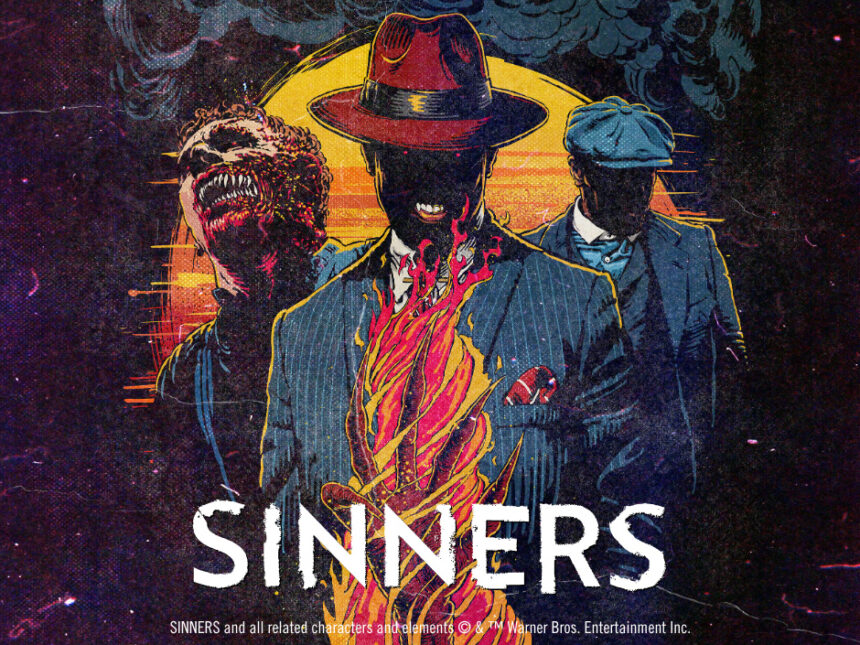 Sinners haunted house artwork for Halloween Horror Nights 2026 at Universal Studios Hollywood