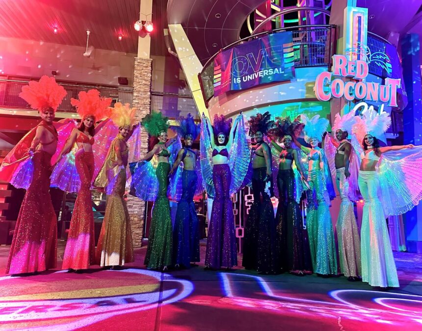 Love Is Universal Pride Month celebration at Red Coconut Club in Universal CityWalk.