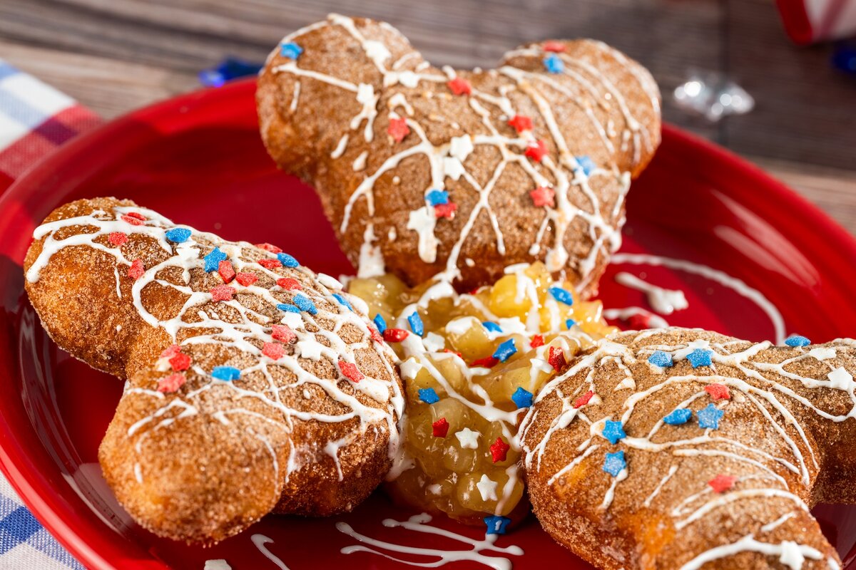 Fourth of July Beignets at Disney Port Orleans French Quarter