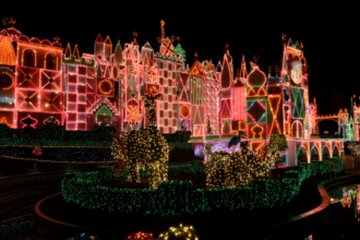 Holiday overlay image for it's a small world Holiday at Disneyland Resort from Disney Parks Blog