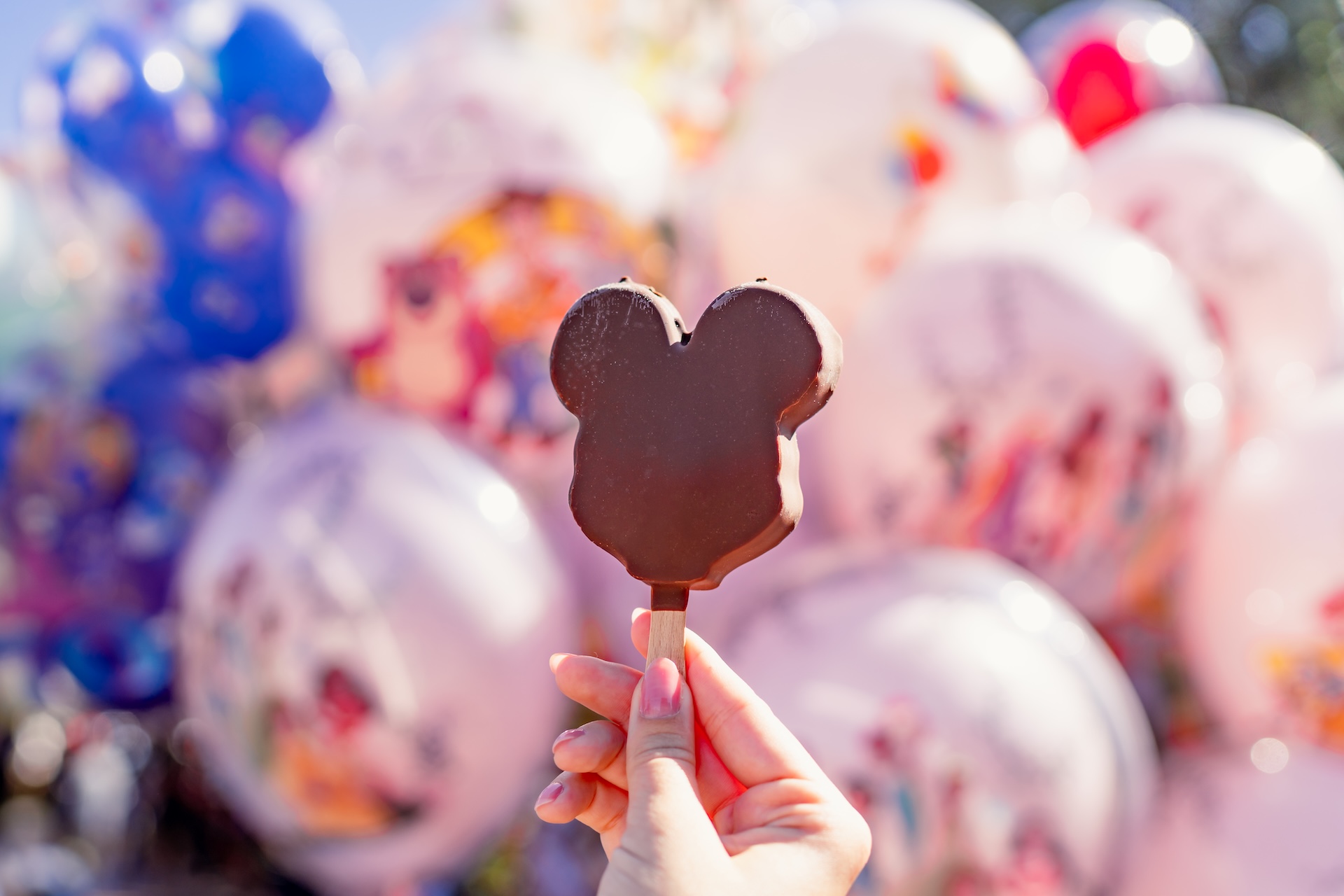 Mickey's Premium Ice Cream Bar at Disneyland