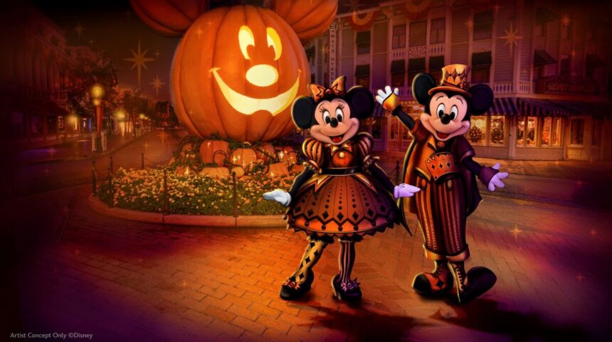 Disneyland Halloween 2026 fall favorites key art