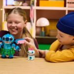 Children play with LEGO Stitch and Scrump toys for Disney Stitch Day 2026 merchandise