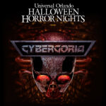 Universal Orlando Halloween Horror Nights Cybergoria haunted house announcement art