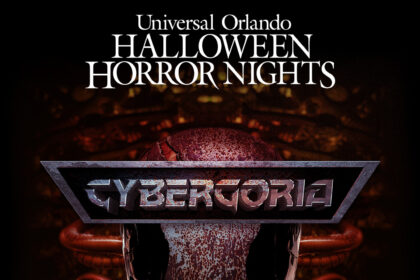 Universal Orlando Halloween Horror Nights Cybergoria haunted house announcement art