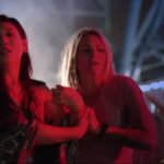Guests in a SeaWorld San Diego Howl-O-Scream promotional video still.