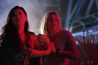 Guests in a SeaWorld San Diego Howl-O-Scream promotional video still.