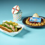 Jaws-themed food items at Universal Studios Hollywood Mega Movie Summer.