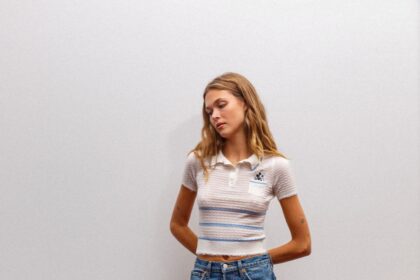 RE/DONE x Disney vintage-inspired Mickey Mouse Club collection lookbook image