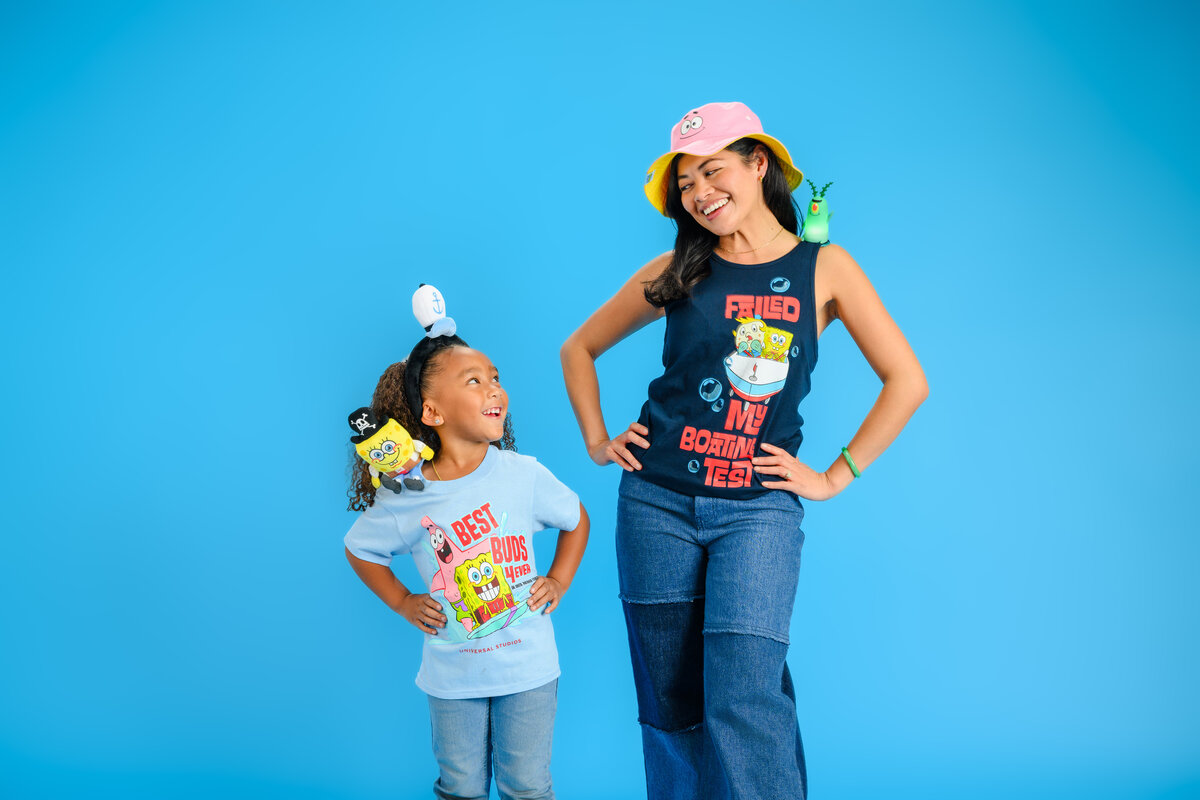 SpongeBob SquarePants tees and shoulder pals from Barg'N-Mart