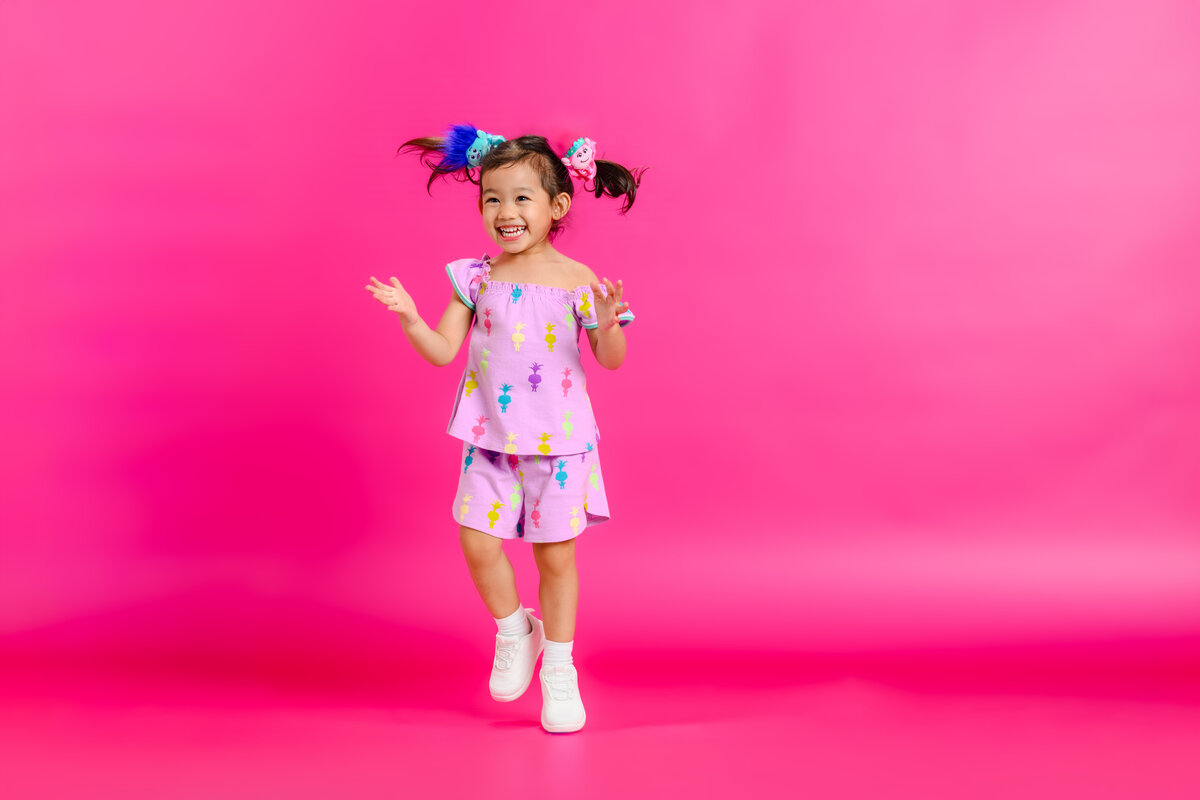 Trolls-print apparel from Sparkle Shine Glitter Glow