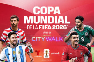 FIFA World Cup 2026 key art for Universal CityWalk Hollywood