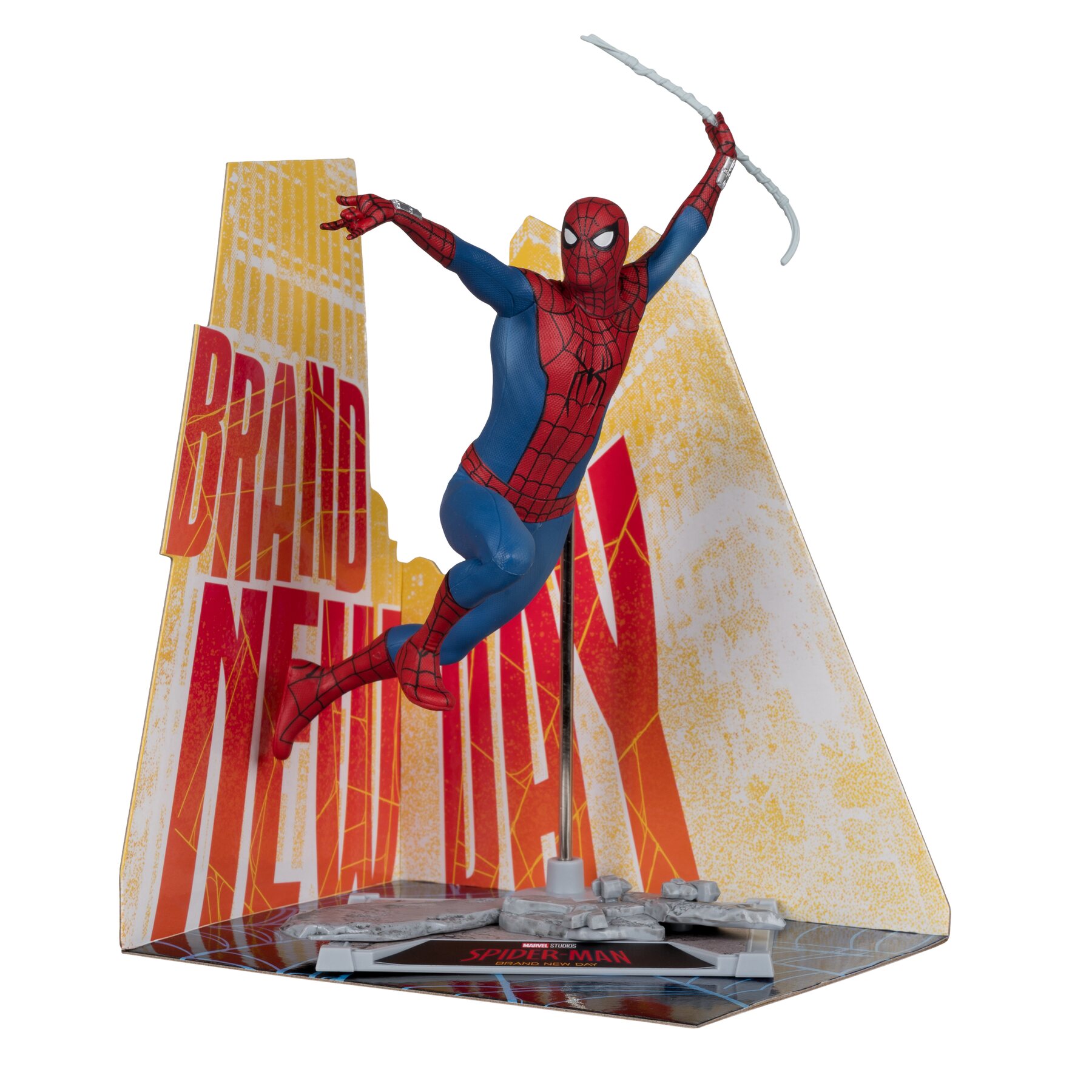 McFarlane Toys Spider-Man (Marvel Studios Spider-Man Brand New Day) 1 10th Scale Collectible Figure