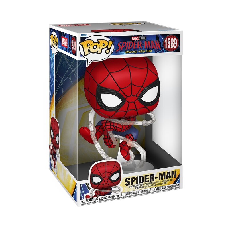 Funko Pop Jumbo Spider-Man (Brand New Day)