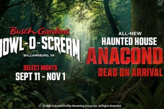 Anaconda Haunted House Busch Gardens 2026