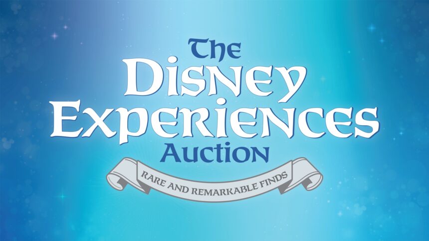 Disney Experiences Auction at D23 2026 Adds Shopping