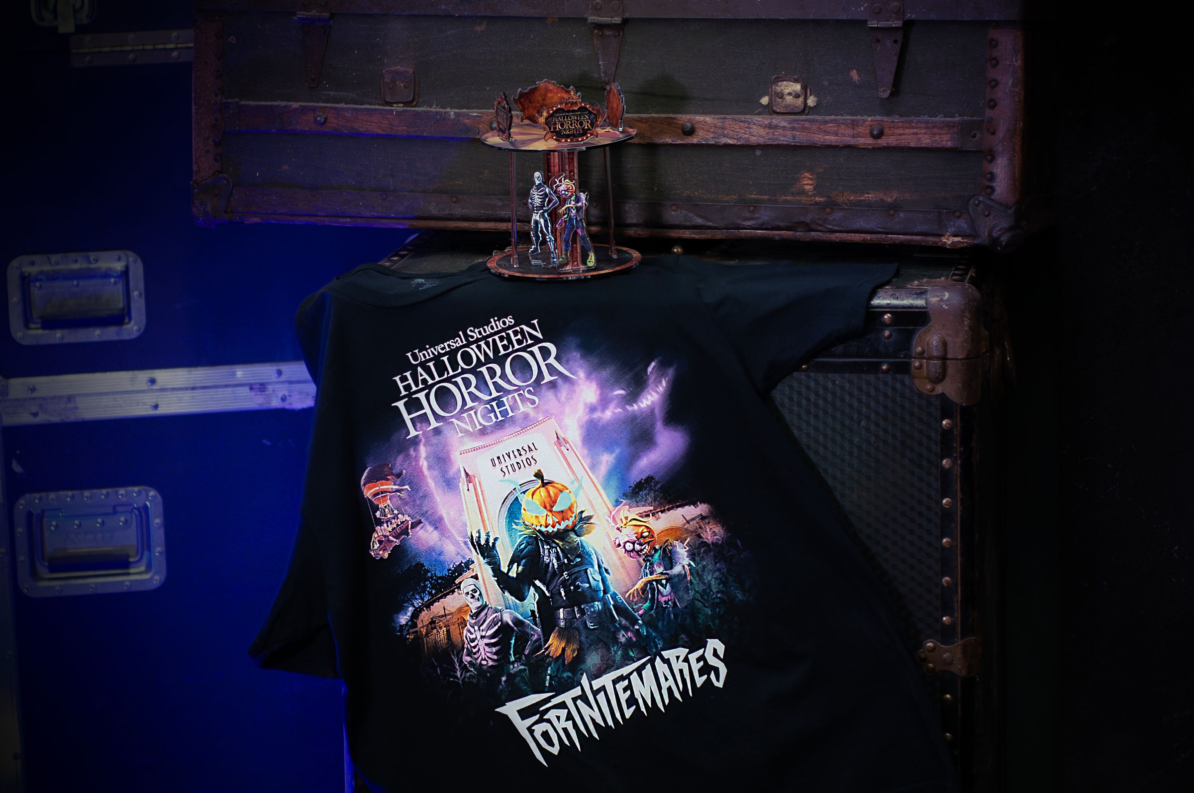 Halloween Horror Nights Fortnitemares merchandise