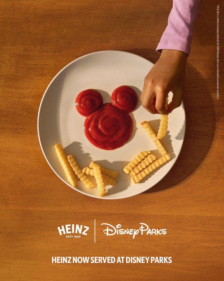Kraft Heinz at Disney Parks Begins in Summer 2026
