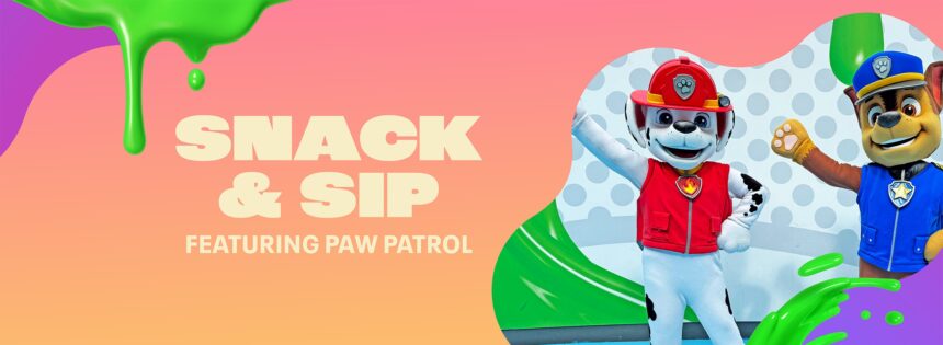 PAW Patrol Snack and Sip Coming to Nickelodeon Universe