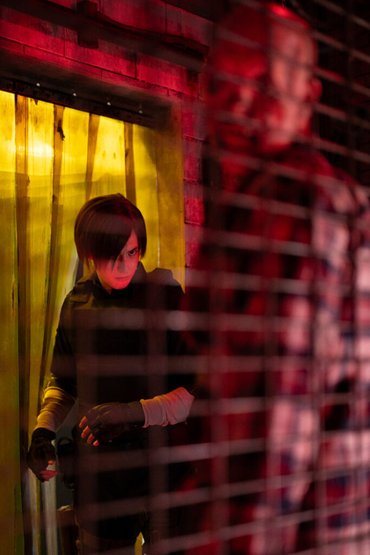 Resident Evil character scene at Universal Horror Unleashed in Las Vegas