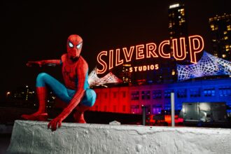 Spider-Man Takes Over Silvercup Studios in Queens