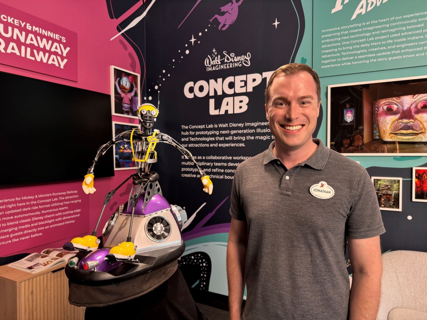 Tom Morrow 2.0 at the Walt Disney Imagineering Concept Lab