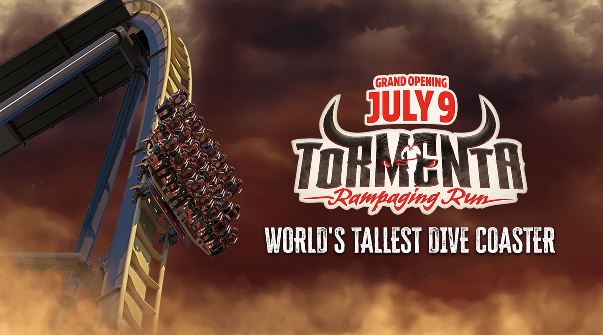 Tormenta Rampaging Run Six Flags Over Texas 2026