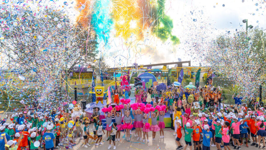 Universal Kids Resort grand opening celebration in Frisco Texas