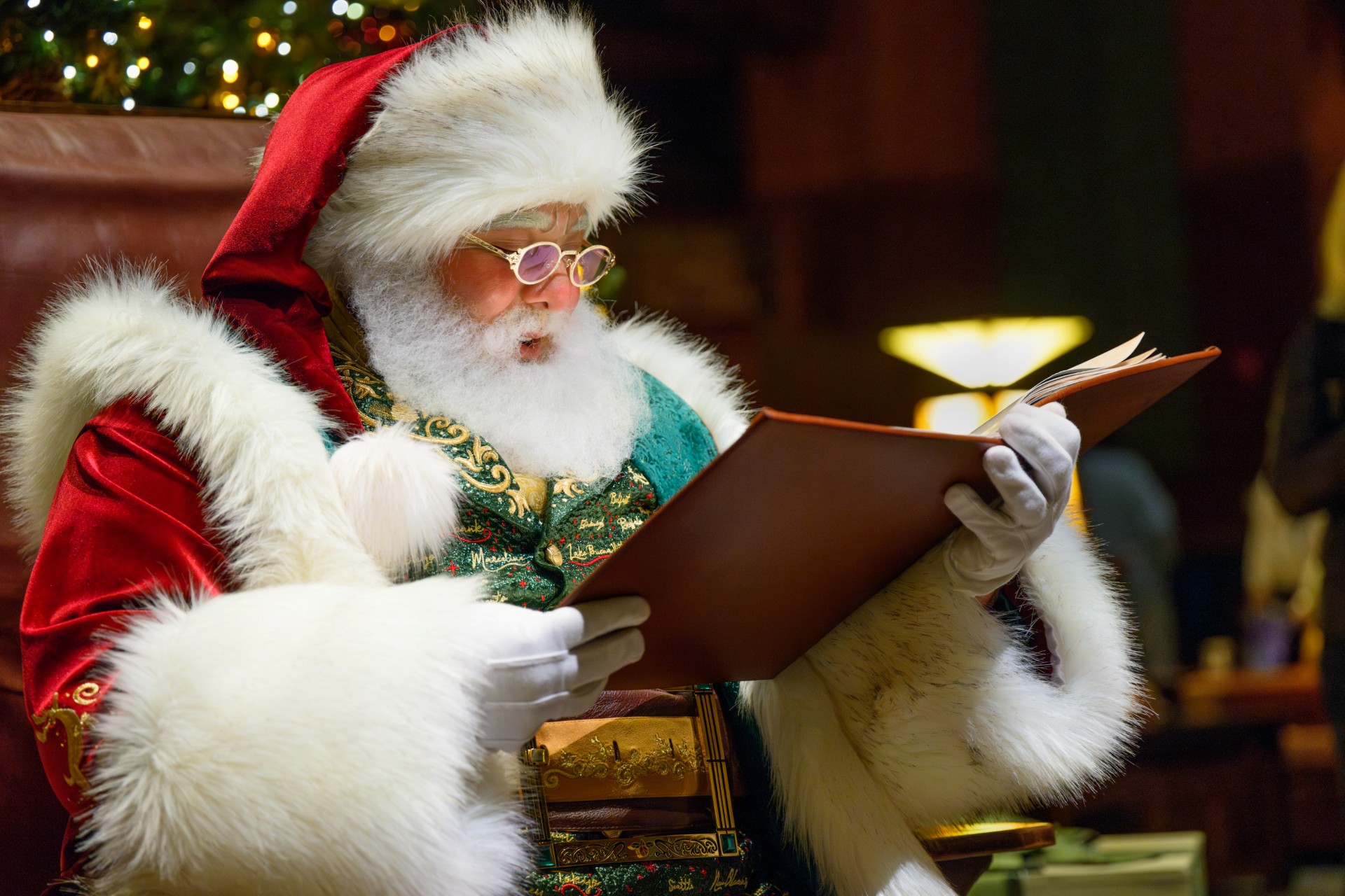Santa Claus at Disneyland
