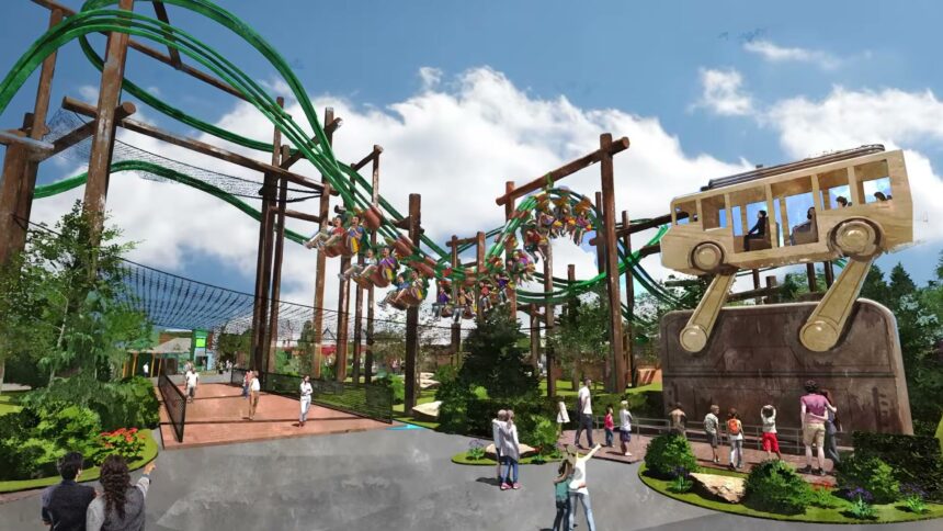 Camp Timber Trail Opens at Six Flags Great America 2027