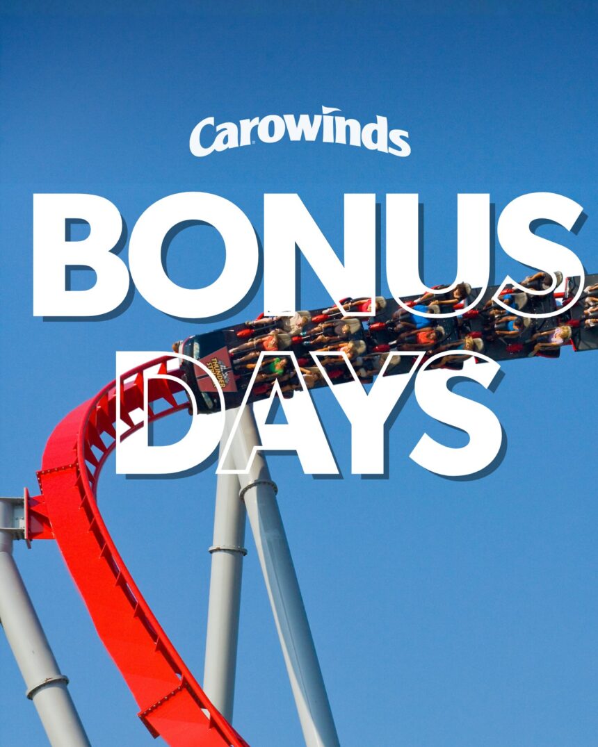 Carowinds Adds Extra Summer Days August 19-21, 2026