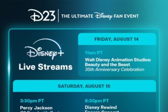 D23 2026 Disney+ Livestream Schedule: All 6 Events