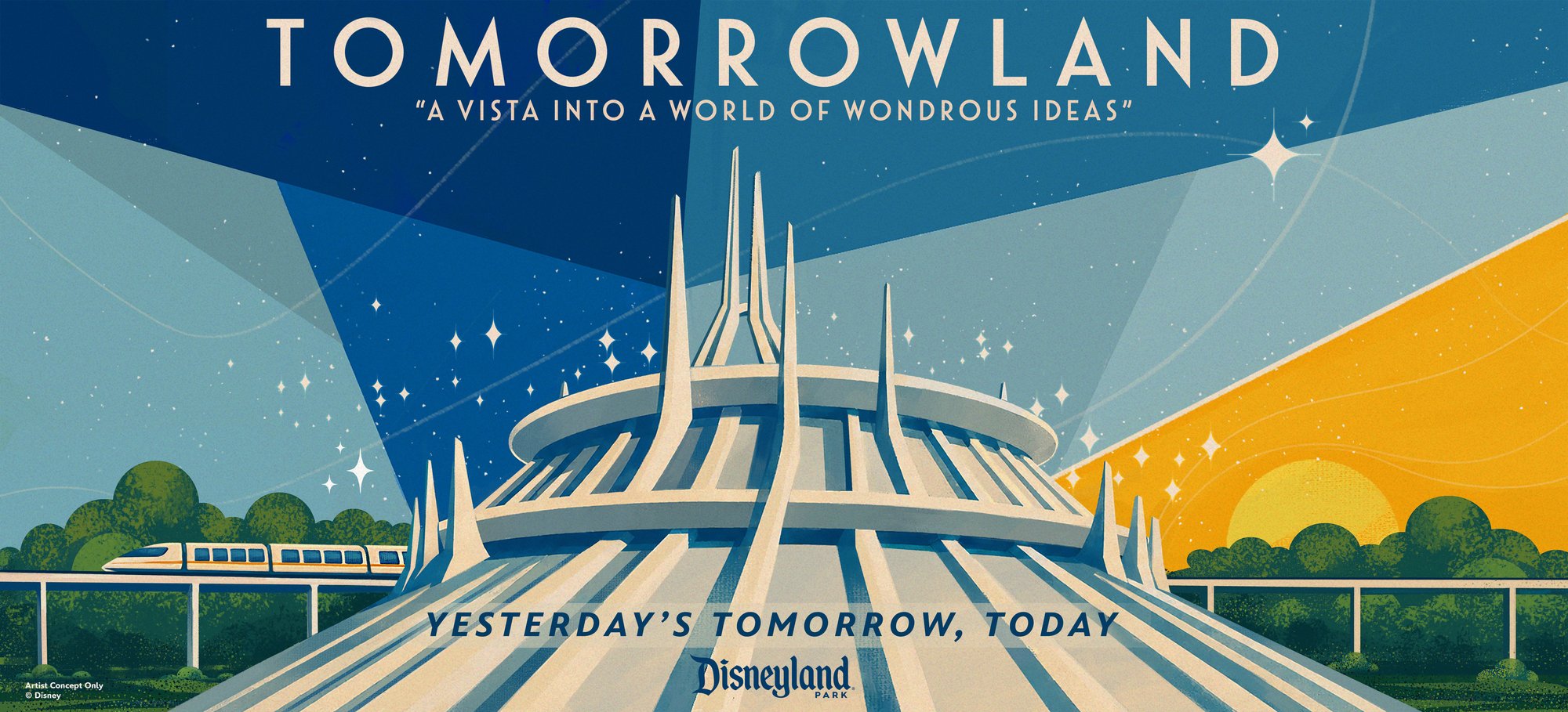 Tomorrowland at Disneyland park will be reimagined