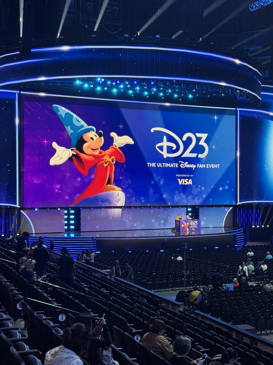 First look inside the Disney Entertainment Showcase at the Honda Center!