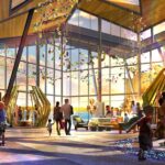 Disney Lakeshore Lodge Lobby and Dining Spaces Revealed