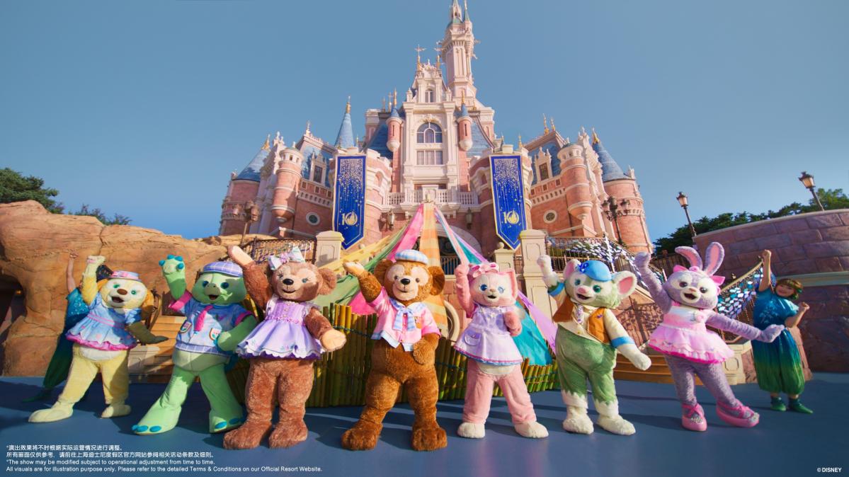 Duffy and Friends at Enchanted Storybook Castle