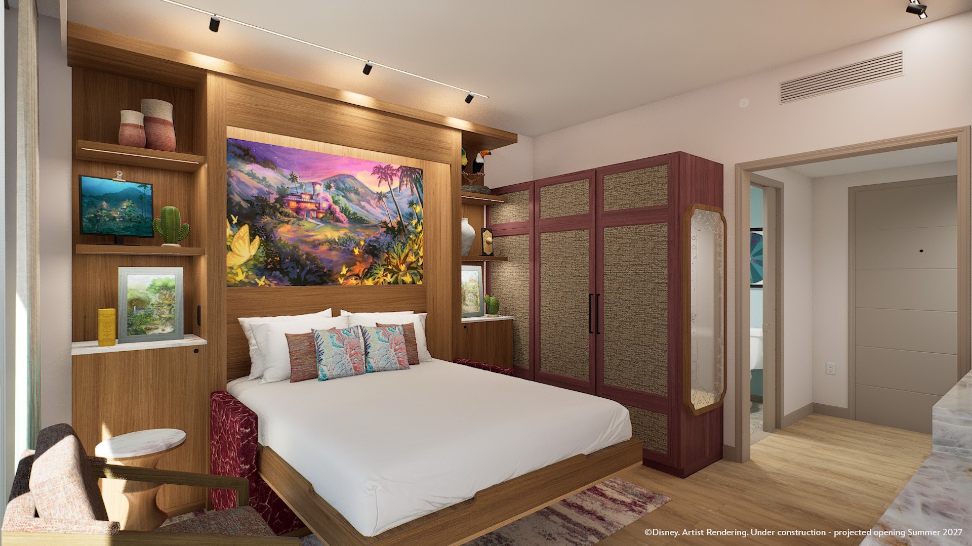 Encanto-inspired duo studio at Disney's Lakeshore Lodge